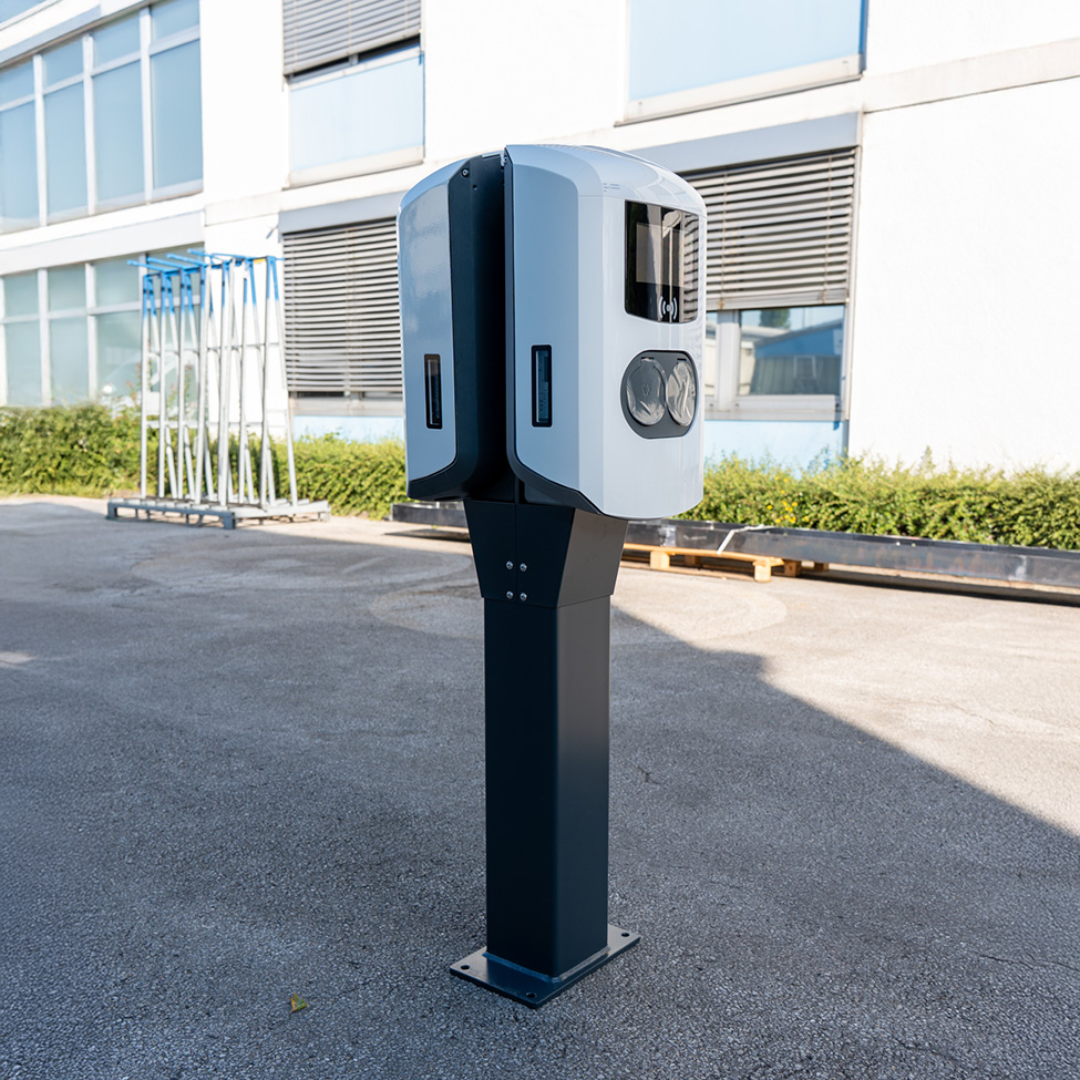 Wallbox stele anfertigung